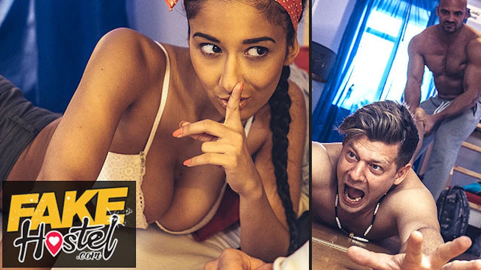 Fake Hostel – Cheating girlfriend with super tight hot natural body fucks a big cock before boyfriend wakes up